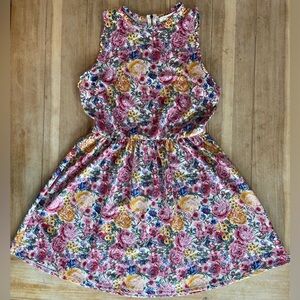 Rewind Fit and Flare Floral Dress (XL)